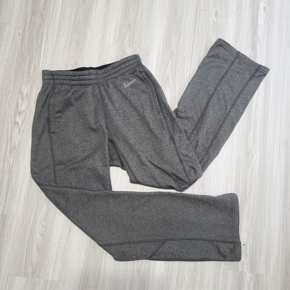 Nike Dri-Fit Warm-up Sweat Pants with Soft Lining Heather Gray Size XS